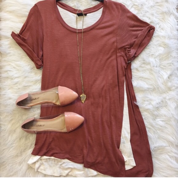 Mona B Tops - Mona B Boutique Peek-a-Boo Top